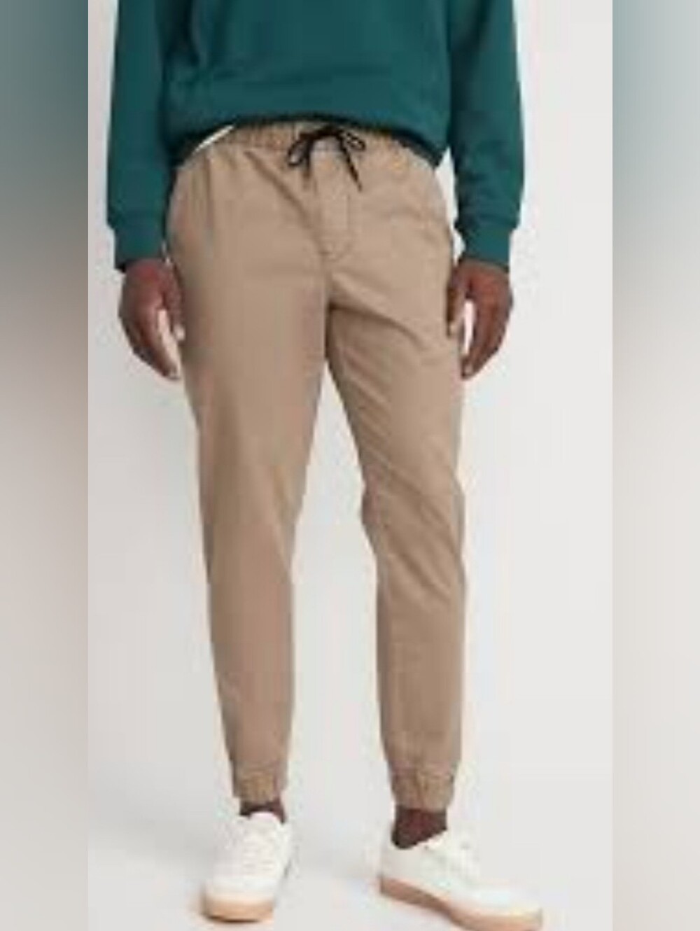 NWT Old Navy Beige / Tan Built-In Flex Modern Jogger Pants Size Small